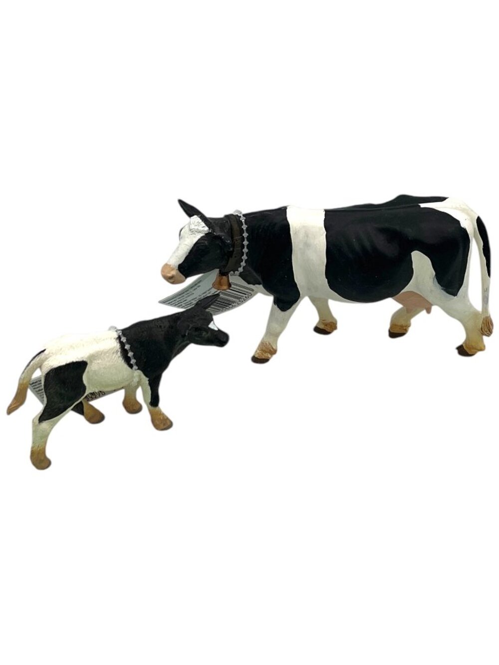 Safari Ltd Holstein Cow Calf Figures Farm Animal Set 2 NWT Dairy - Picture 3 of 11